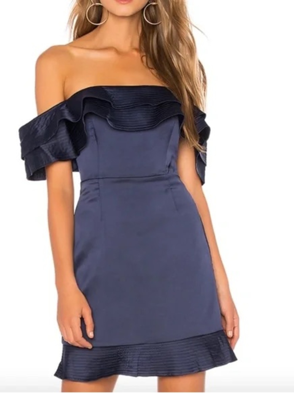 Bardot Athena Frill ruffle dress (14)